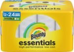 Bounty Essentials Select-A-Size Paper Towels, 6 Double Rolls, White, 108 Sheets Per Roll - Image 4