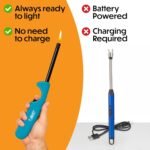 BIC Multi-purpose Lighters, Long Metal Wand for Grills and Fireplaces, Classic Collection, 4-Pack (Colors May Vary) - Image 4