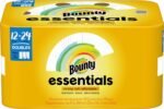 Bounty Essentials Select-A-Size Paper Towels, 6 Double Rolls, White, 108 Sheets Per Roll - Image 2