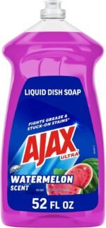 Ajax Ultra Liquid Dish Soap Orange Scent, Triple Action, 90 fl oz Bottle - Image 4