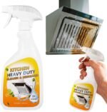 Degreaser Cleaner Heavy Duty Spray: Foaming Kitchen Cleaner Spray Cuts Through Baked-On Grease on Ovens Stove Tops Grills - Clean Up Kitchen Oil Stains Spray for Multi-Surface Cookware & Countertop - Image 3