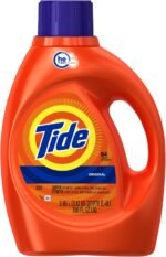 Tide Laundry Detergent Liquid, Original Scent, 64 Loads, 80 FL OZ, Works on 100% of Common Stains, Laundry Soap, Liquid Laundry Detergent - Image 13