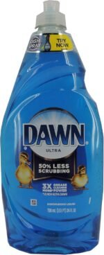 Dawn Ultra Original Dish Soap Refill Jug, Large Size Original Blue Liquid Dishwashing Detergent, Powerful Dawn Dish Soap for Grease, 51.5 oz - Image 9