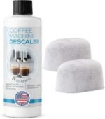Descaling Solution for Coffee & Espresso Machines - 2 Bottle Pack (4 Uses) - Universally Compatible Descaler Cleaner for Keurig, Breville, Nespresso, Delonghi & All Single Use or Drip Machines - Image 3