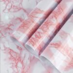 BAYYA Extra Wide Marble Granite Peel and Stick Wallpaper Ivory White 31.5x157inch Smooth Light Countertop Contact Paper for Kitchen Bathroom Self-Adhesive Waterproof Marble Wall Paper Roll Vinyl Wrap - Image 7