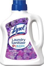 Lysol Laundry Sanitizer Additive, Bacteria-Causing Laundry Odor Eliminator, Detergent Additive, Crisp Linen, 90oz - Image 3