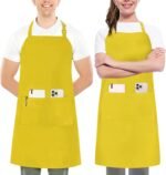 Utopia Kitchen 2 Pack Bib Apron, Adjustable with 2 Pockets, Water and Oil Resistant, Cooking Kitchen Chef Apron for Women Men - Image 12