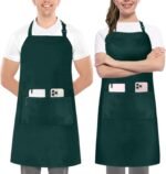 Utopia Kitchen 2 Pack Bib Apron, Adjustable with 2 Pockets, Water and Oil Resistant, Cooking Kitchen Chef Apron for Women Men - Image 13