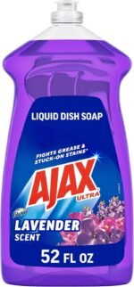 Ajax Ultra Liquid Dish Soap Orange Scent, Triple Action, 90 fl oz Bottle - Image 5
