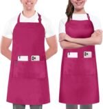 Utopia Kitchen 2 Pack Bib Apron, Adjustable with 2 Pockets, Water and Oil Resistant, Cooking Kitchen Chef Apron for Women Men - Image 9