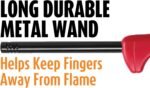 BIC Multi-purpose Lighters, Long Metal Wand for Grills and Fireplaces, Classic Collection, 4-Pack (Colors May Vary) - Image 6