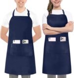 Utopia Kitchen 2 Pack Bib Apron, Adjustable with 2 Pockets, Water and Oil Resistant, Cooking Kitchen Chef Apron for Women Men - Image 8