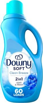 Downy Liquid Fabric Softener, April Fresh 2-in-1 Fresh & Soft, 140 Fl Oz, 190 Loads, Fabric Conditioner For Freshness And Softness - Image 3