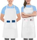 Utopia Kitchen 2 Pack Bib Apron, Adjustable with 2 Pockets, Water and Oil Resistant, Cooking Kitchen Chef Apron for Women Men - Image 10