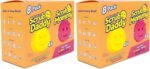 Scrub Daddy Original (4) + Scrub Mommy Kitchen Sponges (4) - Scratch-Free Dish Scrubber - Multipurpose Kitchen Cleaning Sponges - BPA Free Polymer Foam - Stain & Odor Resistant (8 Pack) - Image 2