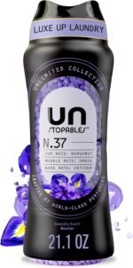 Downy Unstopables Unlimited Collection In Wash Laundry Scent Booster Beads, No. 26, Fine Fragrance, Long Lasting Fresh Scent Beads, 21.1 oz - Image 6