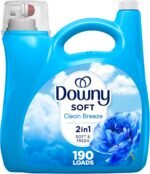 Downy Liquid Fabric Softener, April Fresh 2-in-1 Fresh & Soft, 140 Fl Oz, 190 Loads, Fabric Conditioner For Freshness And Softness - Image 5