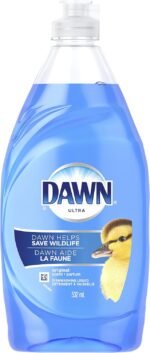 Dawn Ultra Original Dish Soap Refill Jug, Large Size Original Blue Liquid Dishwashing Detergent, Powerful Dawn Dish Soap for Grease, 51.5 oz - Image 6