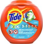 Tide PODS laundry detergent pacs, 3-in-1 Stain Remover, Odor Fighter, Color Protector, 112 Count, HE compatible, Original Scent - Image 5