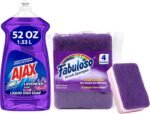Ajax Ultra Liquid Dish Soap Orange Scent, Triple Action, 90 fl oz Bottle - Image 7