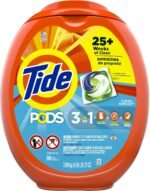 Tide PODS laundry detergent pacs, 3-in-1 Stain Remover, Odor Fighter, Color Protector, 112 Count, HE compatible, Original Scent - Image 9