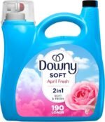 Downy Liquid Fabric Softener, April Fresh 2-in-1 Fresh & Soft, 140 Fl Oz, 190 Loads, Fabric Conditioner For Freshness And Softness - Image 8