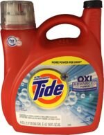 Tide Laundry Detergent Liquid, Original Scent, 64 Loads, 80 FL OZ, Works on 100% of Common Stains, Laundry Soap, Liquid Laundry Detergent - Image 22