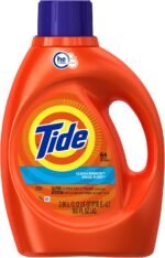 Tide Laundry Detergent Liquid, Original Scent, 64 Loads, 80 FL OZ, Works on 100% of Common Stains, Laundry Soap, Liquid Laundry Detergent - Image 16