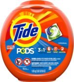 Tide PODS laundry detergent pacs, 3-in-1 Stain Remover, Odor Fighter, Color Protector, 112 Count, HE compatible, Original Scent - Image 15