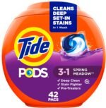 Tide PODS laundry detergent pacs, 3-in-1 Stain Remover, Odor Fighter, Color Protector, 112 Count, HE compatible, Original Scent - Image 24