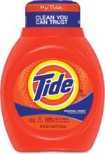 Tide Laundry Detergent Liquid, Original Scent, 64 Loads, 80 FL OZ, Works on 100% of Common Stains, Laundry Soap, Liquid Laundry Detergent - Image 17