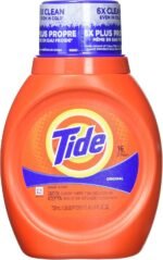 Tide Laundry Detergent Liquid, Original Scent, 64 Loads, 80 FL OZ, Works on 100% of Common Stains, Laundry Soap, Liquid Laundry Detergent - Image 32