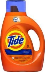 Tide Laundry Detergent Liquid, Original Scent, 64 Loads, 80 FL OZ, Works on 100% of Common Stains, Laundry Soap, Liquid Laundry Detergent - Image 5
