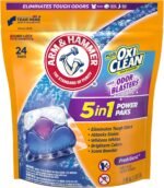 Arm & Hammer Plus OxiClean With Odor Blasters Laundry Detergent 5-IN-1 Power Paks, 42CT (Packaging may vary) - Image 5
