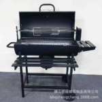Household barbecue grill, patio villa charcoal barbecue grill, outdoor grill, American BBQ electric grill, braising grill for 5 people - Image 2